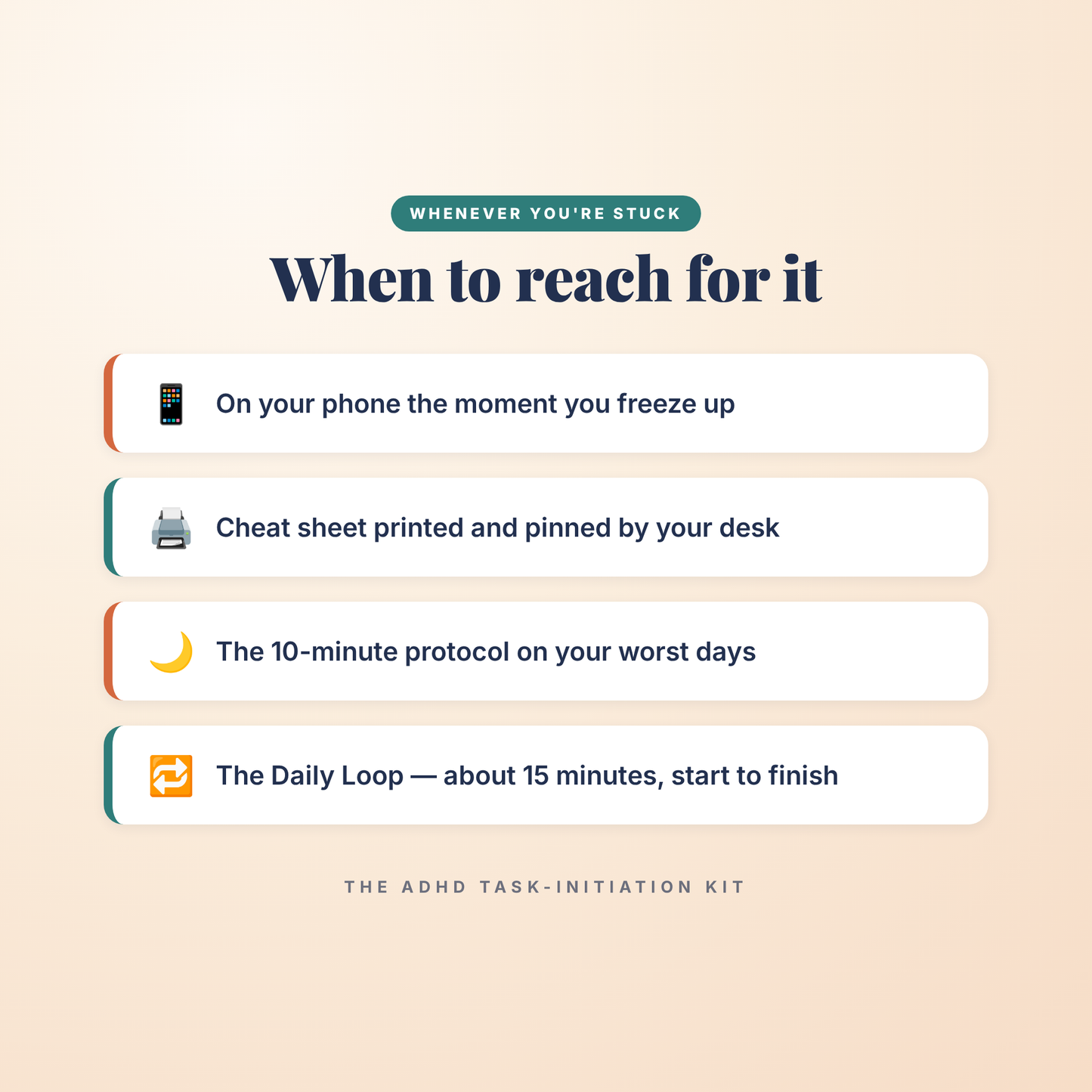 When to use it