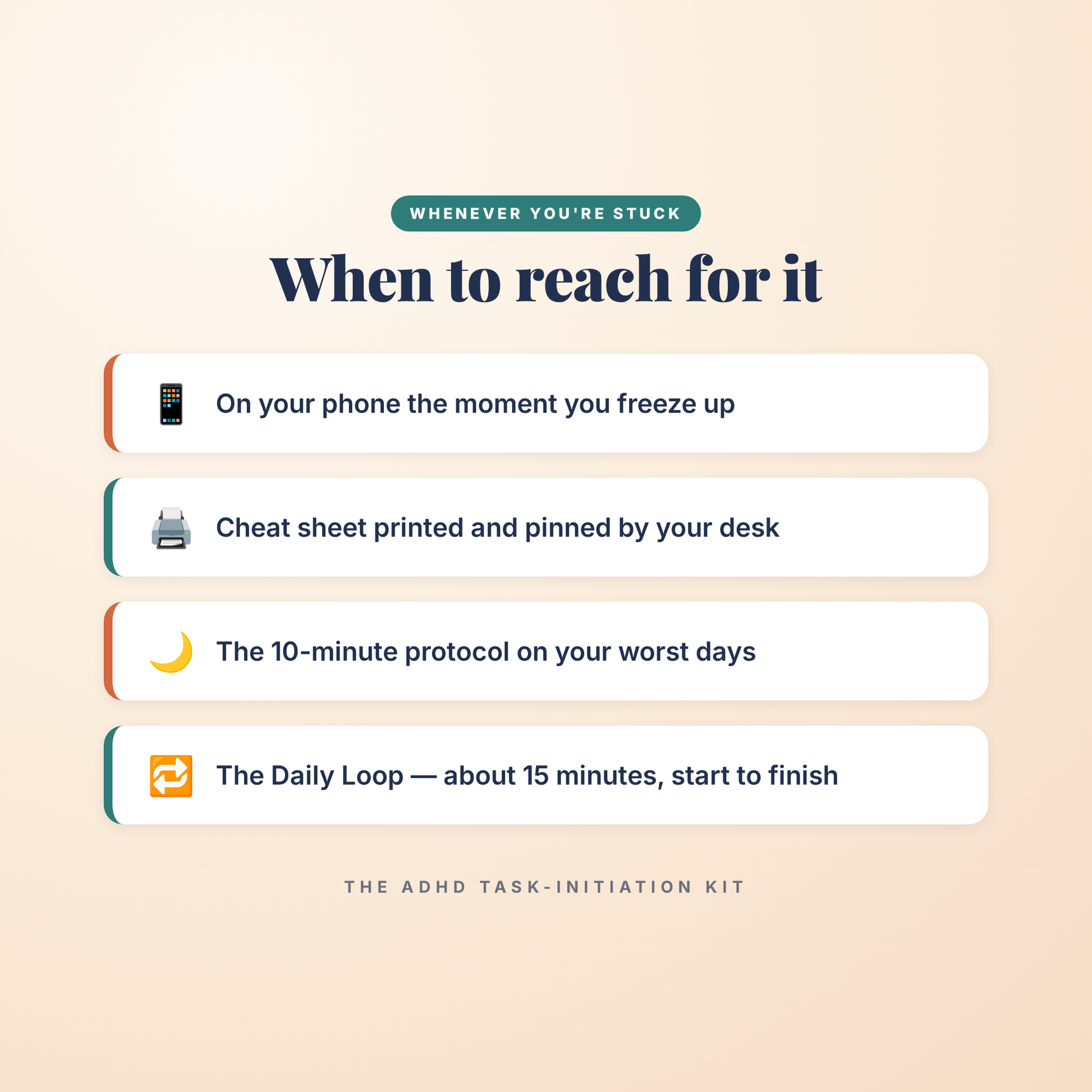 When to use it